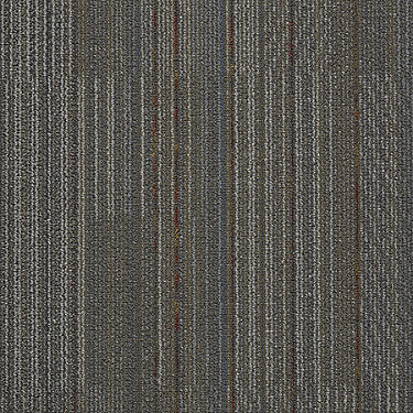 Unify Commercial Carpet by Philadelphia Commercial in the color To Integrate. Sample of grays carpet pattern and texture.