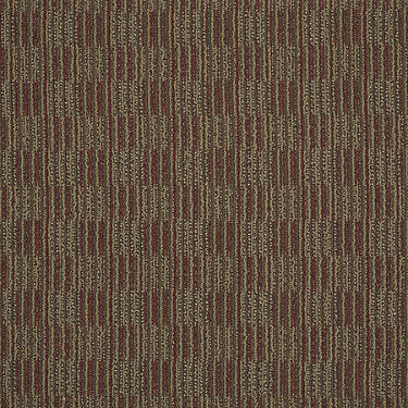 Unison Commercial Carpet by Philadelphia Commercial in the color Good Vibrations. Sample of reds carpet pattern and texture.
