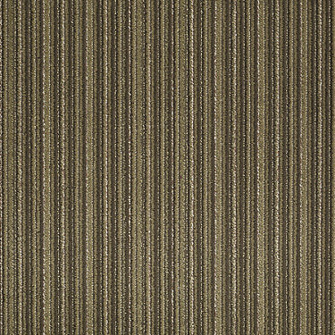 Straight & Narrow Commercial Carpet by Philadelphia Commercial in the color By The Book. Sample of golds carpet pattern and texture.