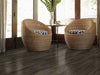 In The Grain 20 Vinyl Commercial by Shaw Floors in the color Wheat flooring in a home, showing the finished look.
