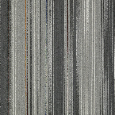 Infuse Commercial Carpet by Philadelphia Commercial in the color Pure Pewter. Sample of grays carpet pattern and texture.