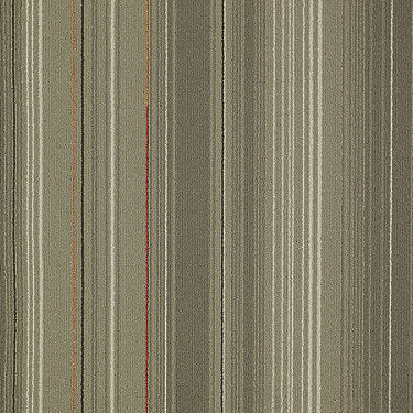 Infuse Commercial Carpet by Philadelphia Commercial in the color Kool Khaki. Sample of browns carpet pattern and texture.