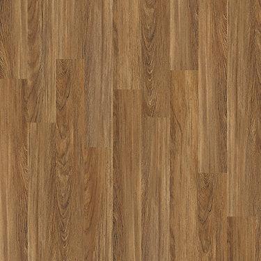 In The Park Vinyl Commercial by Shaw Floors in the color Teak sample demonstrating pattern and color.