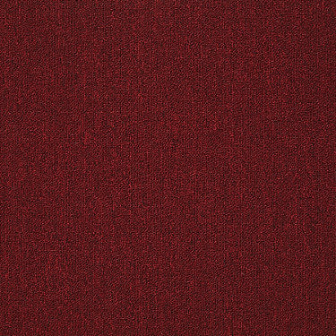 Neyland Iii 26 15' Residential Carpet by Philadelphia Commercial in the color Crimson Kiss. Sample of reds carpet pattern and texture.