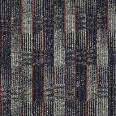 Sign On Commercial Carpet by Philadelphia Commercial in the color Contract. Sample of blues carpet pattern and texture.