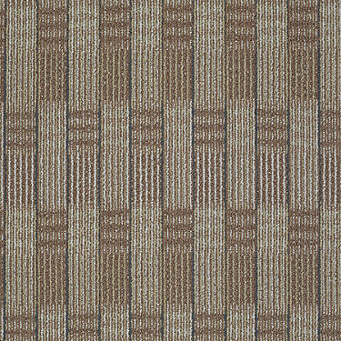 Sign On Commercial Carpet by Philadelphia Commercial in the color Account. Sample of browns carpet pattern and texture.
