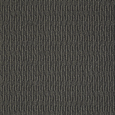 Fret Commercial Carpet by Philadelphia Commercial in the color Chickadee. Sample of browns carpet pattern and texture.