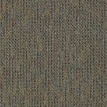 Zest Commercial Carpet by Philadelphia Commercial in the color Gleeful. Sample of browns carpet pattern and texture.