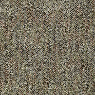 Zing Commercial Carpet by Philadelphia Commercial in the color Vigor. Sample of golds carpet pattern and texture.