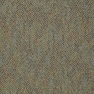 Zing Commercial Carpet by Philadelphia Commercial in the color Vigor. Sample of golds carpet pattern and texture.