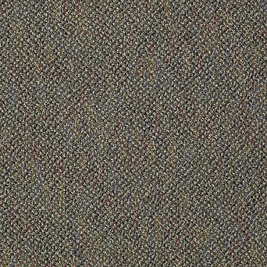 Zing Commercial Carpet by Philadelphia Commercial in the color Passion. Sample of browns carpet pattern and texture.