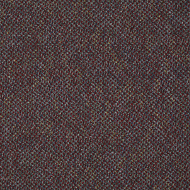 Bejeweled Residential Carpet by Philadelphia Commercial in the color Flashy. Sample of reds carpet pattern and texture.