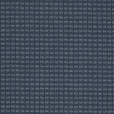 New Works Commercial Carpet by Philadelphia Commercial in the color Particulars. Sample of blues carpet pattern and texture.