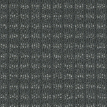 New Works Commercial Carpet by Philadelphia Commercial in the color Results. Sample of grays carpet pattern and texture.