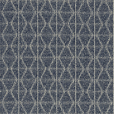Be Open Commercial Carpet by Philadelphia Commercial in the color Compassion. Sample of blues carpet pattern and texture.