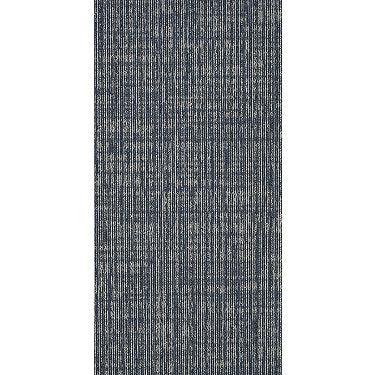 Straight Shift Commercial Carpet by Philadelphia Commercial in the color Wedge. Sample of blues carpet pattern and texture.