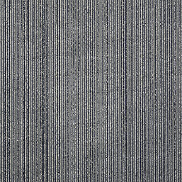 Intersections Commercial Carpet by Philadelphia Commercial in the color Overpass. Sample of blues carpet pattern and texture.