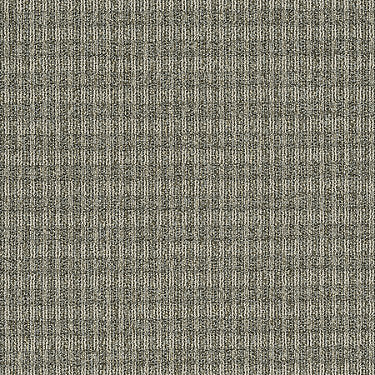 Fair Shake Commercial Carpet by Philadelphia Commercial in the color Pledge. Sample of grays carpet pattern and texture.