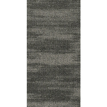 Ridges Commercial Carpet by Philadelphia Commercial in the color Shungite. Sample of grays carpet pattern and texture.