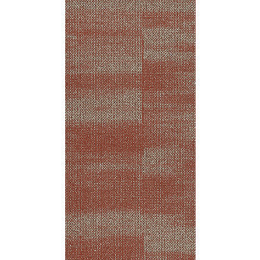 Ridges Commercial Carpet by Philadelphia Commercial in the color Vanadinite. Sample of reds carpet pattern and texture.
