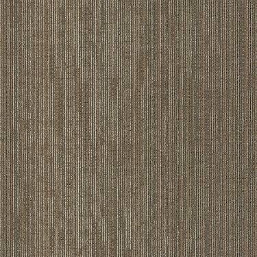 Off Beat Commercial Carpet by Philadelphia Commercial in the color Raw. Sample of browns carpet pattern and texture.