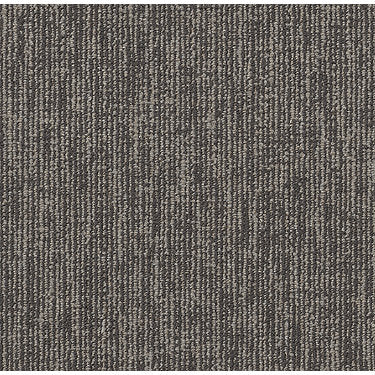 Engrain Commercial Carpet by Philadelphia Commercial in the color Organic. Sample of grays carpet pattern and texture.