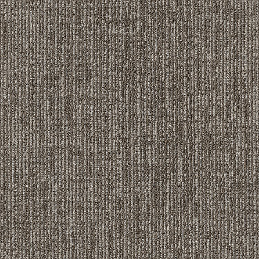 Engrain Commercial Carpet by Philadelphia Commercial in the color Sustainable. Sample of browns carpet pattern and texture.