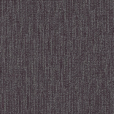 Engrain Commercial Carpet by Philadelphia Commercial in the color Principle. Sample of violets carpet pattern and texture.
