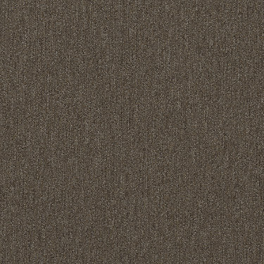 Profusion Tile Commercial Carpet by Philadelphia Commercial in the color Heaps. Sample of browns carpet pattern and texture.