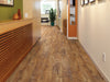 Mesa Trail Vinyl Commercial by Shaw Floors in the color Mountain Trails flooring in a home, showing the finished look.