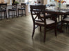In The Grain Ii 20 Vinyl Commercial by Shaw Floors in the color Wheat flooring in a home, showing the finished look.