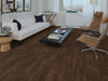 Transcend Vinyl Residential by Shaw Floors in the color Sycamore flooring in a home, showing the finished look.