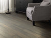 Bernina Maple Anderson Hardwood in the color varuna by Shaw flooring in a home, showing the finished look.