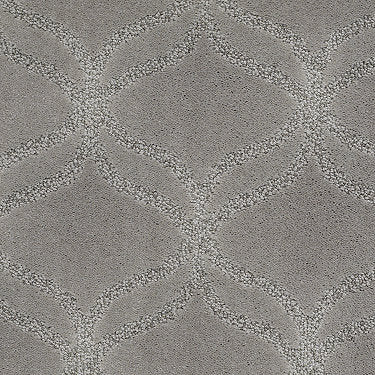 Appreciation Residential Carpet by Shaw Floors in the color Lady In Grey. Sample of grays carpet pattern and texture.