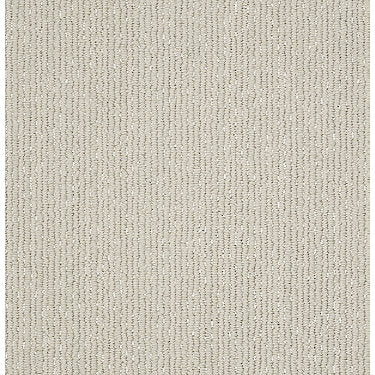 Tranquil Waters Residential Carpet by Shaw Floors in the color Soft Spoken. Sample of beiges carpet pattern and texture.