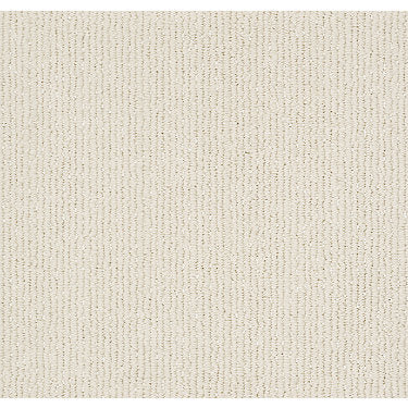Tranquil Waters Residential Carpet by Shaw Floors in the color Vanilla. Sample of beiges carpet pattern and texture.