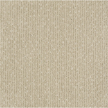 Tranquil Waters Residential Carpet by Shaw Floors in the color Sahara. Sample of beiges carpet pattern and texture.