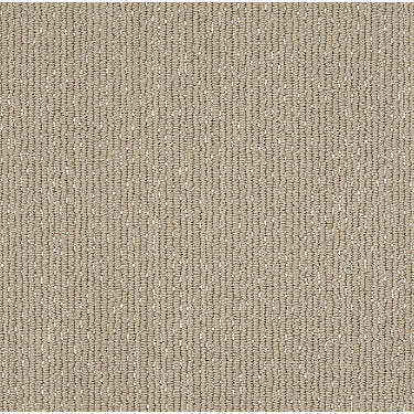 Tranquil Waters Residential Carpet by Shaw Floors in the color Cobble Stone. Sample of beiges carpet pattern and texture.