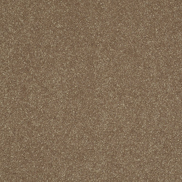 Secret Escape Ii 15' Residential Carpet by Shaw Floors in the color Gingersnaps. Sample of golds carpet pattern and texture.