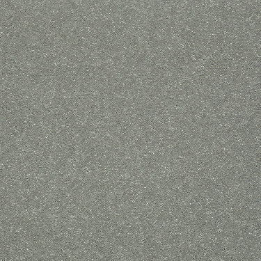 Secret Escape Ii 15' Residential Carpet by Shaw Floors in the color Stainless. Sample of grays carpet pattern and texture.