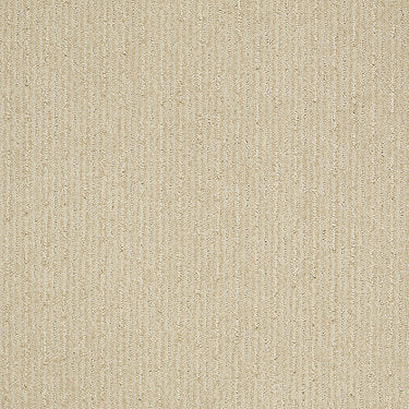 Speed Of Light Residential Carpet by Shaw Floors in the color Winter White. Sample of beiges carpet pattern and texture.