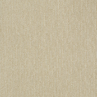 Speed Of Light Residential Carpet by Shaw Floors in the color Linen. Sample of beiges carpet pattern and texture.