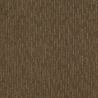 Speed Of Light Residential Carpet by Shaw Floors in the color Travertine. Sample of browns carpet pattern and texture.