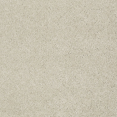 Invitation Only Ii Residential Carpet by Shaw Floors in the color Oatmeal. Sample of beiges carpet pattern and texture.