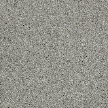 Invitation Only Ii Residential Carpet by Shaw Floors in the color Gravel. Sample of grays carpet pattern and texture.