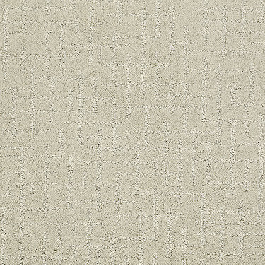 Simply Beautiful Residential Carpet by Shaw Floors in the color Oatmeal. Sample of beiges carpet pattern and texture.