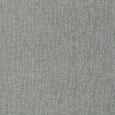 Simply Beautiful Residential Carpet by Shaw Floors in the color Sea Spray. Sample of blues carpet pattern and texture.