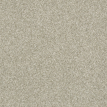 Just A Hint Ii Residential Carpet by Shaw Floors in the color Eggshell. Sample of beiges carpet pattern and texture.