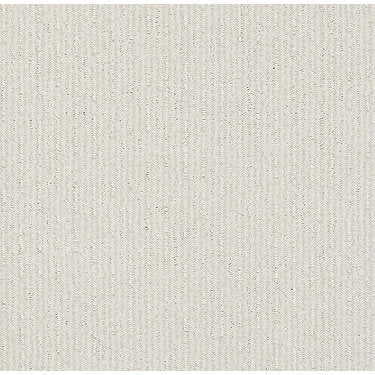 Insightful Way Residential Carpet by Shaw Floors in the color Crisp Linen. Sample of beiges carpet pattern and texture.