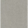 Insightful Way Residential Carpet by Shaw Floors in the color Etched Glass. Sample of grays carpet pattern and texture.